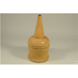 Antique AMERICAN MAPLE WOOD funnel