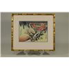 Image 3 : Pair of Japanese Woodblock Prints - Label of Authenticity on Reverse