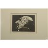 Image 3 : Signed  'Robbin' Woodblock Print 15/50 - The Artist