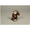 Image 1 : Antique Painted Porcelain Figure of a Monkey