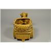 Image 5 : Vintage JAPAN Ceramic Donkey & Wheelbarrow Small Planter