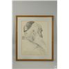 Image 1 : Original Drawing 'The Rabbi' Indistinctly Signed