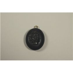 19th C. Mourning Pendant Locket Circa 1870