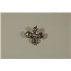 Image 1 : 18th C. Jewelled Foil Back Brooch, Gilt Setting