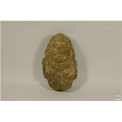 Pre-Columbian Green Stone Carving 600-900 AD