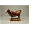 Image 1 : C1850 American Rockingham Cow Creamer - Some Restoration Noted