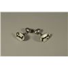 Image 2 : Enamelled Sterling Cufflinks C. 1920