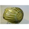 Image 8 : ITALIAN Murano Iridescent Green & Gold Art Glass Handled Vase