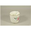 Image 2 : C1885 Antique Gilt and Hand Painted 'Flower' Design Mustache Cup