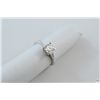 Image 1 : Estate Jewelry: GOLD and DIAMOND RING 1.06CT + .20CT SIDE STONES (VS1-K, RADIANT CUT, XXG)