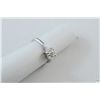 Image 3 : Estate Jewelry: GOLD and DIAMOND RING 1.06CT + .20CT SIDE STONES (VS1-K, RADIANT CUT, XXG)