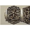Image 3 : Antique British Colonial Coin Silver Victorian Styled Buckle   - Tests at 900+ fine
