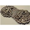 Image 9 : Antique British Colonial Coin Silver Victorian Styled Buckle   - Tests at 900+ fine