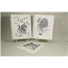Image 1 : Three Original Pen Drawings on Paper by Northwest Coast Artist Jeffery Jollimore