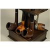 Image 4 : Musical Wood Pipestand, Including 6 Pipes