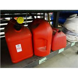 Gas Cans (3) - No Shipping