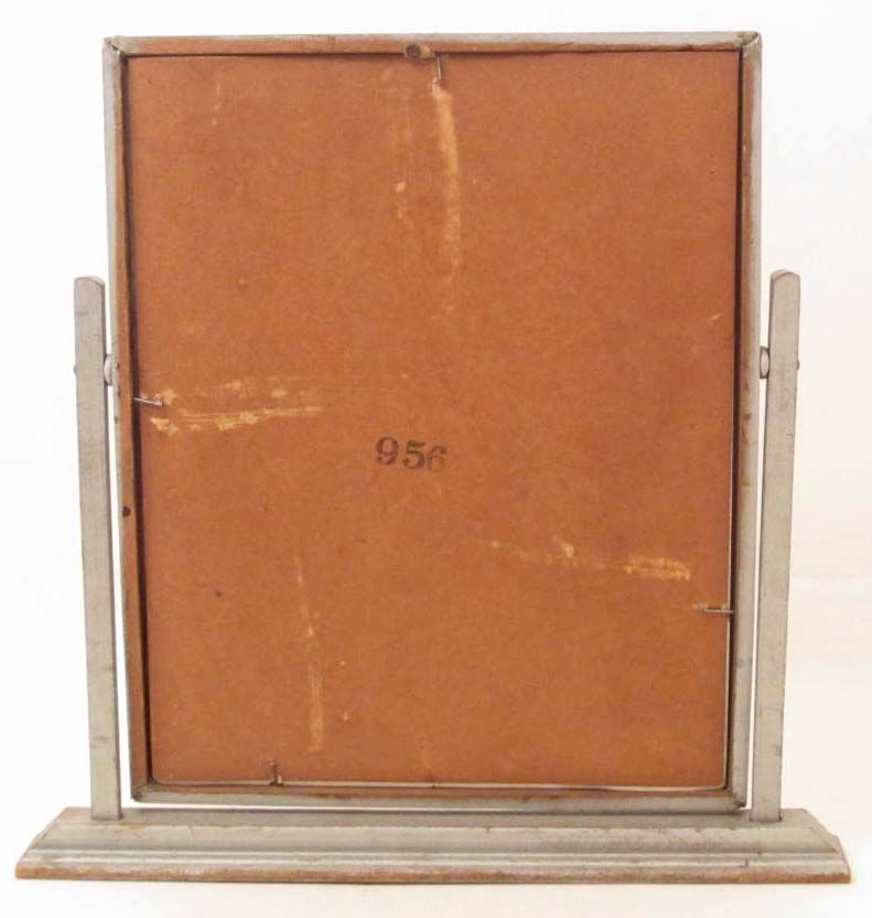 VINTAGE FDR PENCIL ART PRINT IN SWING FRAME