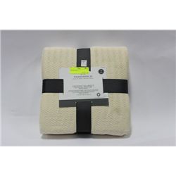 NEW ORGANIC TWIN SIZE BLANKET
