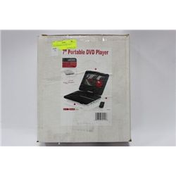 GPX PORTABLE DVD PLAYER 7"