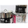 Image 1 : 3 PC STOCK POTS SET