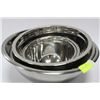 Image 1 : 5 PC STAINLESS BOWL SET