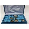 Image 1 : LARGE JEWELRY BOX  WITH CONTENTS