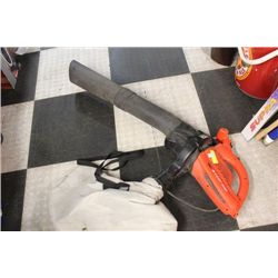 BLACK & DECKER LEAF HOG BLOWER