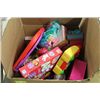 Image 1 : #30 LARGE BOX OF GIRLS TOYS