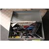 Image 1 : SMALL GREY TOOL BOX W CONTENTS
