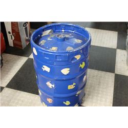 PAINTED KEG