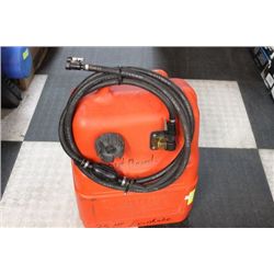 35 HP EVINRUDE GAS TANK AND HOSE