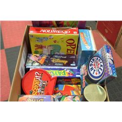BOX OF BOARD GAMES