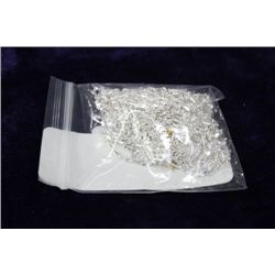 BUNDLE OF 5 NEW SILVER CHAINS