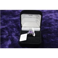 LAB AMETHYST RING ON CHOICE SZ 9