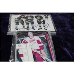 PACK OF GORDIE HOWE PHOTOS X 2
