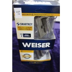 WEISER SMARTKEY SINGLE CYLINDER DEADBOLT