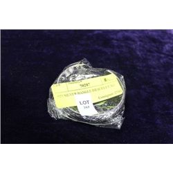 .925 SILVER BANGLE BRACELET X2