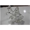 Image 1 : 2 NACHTMANN 24% LEAD CRYSTAL HORSE FIGURINES