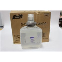 BOX OF PURELL HAND SANITIZING REFILLS