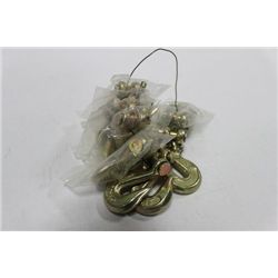 BUNDLE OF 1/4" CHAIN HOOKS