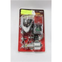 NEW BIKE DYNAMO LIGHT SET (NO BATTERY NEEDED)
