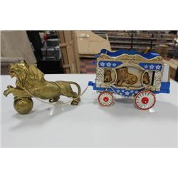 VINTAGE 1979 BEAM CIRCUS DECANTER