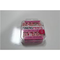 FING'RS PRINTS GIRLIE GLAM PRESS ON NAILS AS THEY