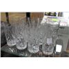 Image 1 : SET OF 12 CRYSTAL GLASSES