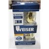 Image 1 : WEISER SINGLE CYLINDER DEADBOLT