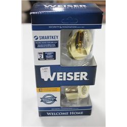 WEISER SINGLE CYLINDER DEADBOLT