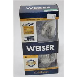 WEISER SINGLE CYLINDER SMARTKEY LOCK ON CHOICE