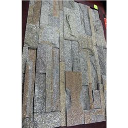 BOX OF SPARKLY GREY NATURAL SLATE STONE - CORNERS