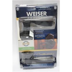 WEISER HALL AND CLOSET HANDLE SET