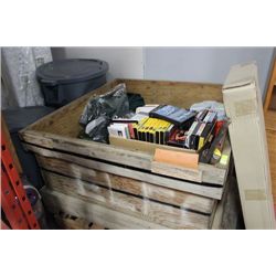 HEAVY DUTY CRATE W CONTENTS